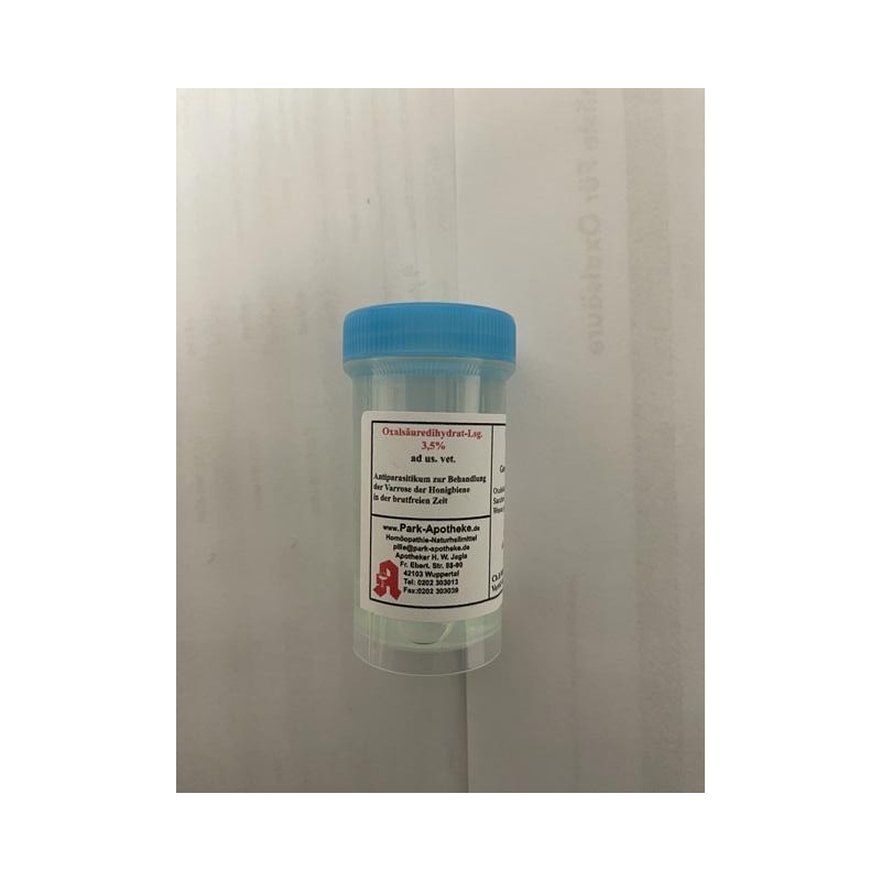 Oxalsäuredihydrat-Lösung 3,5 % (m/V) ad us.vet. 50 ml